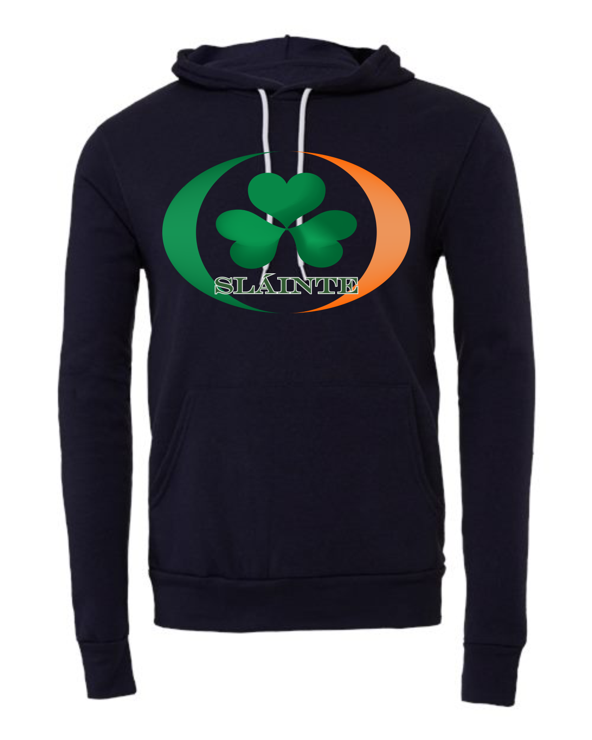 Shamrock Hooded Sweatshirt - 2 colors - Image 3