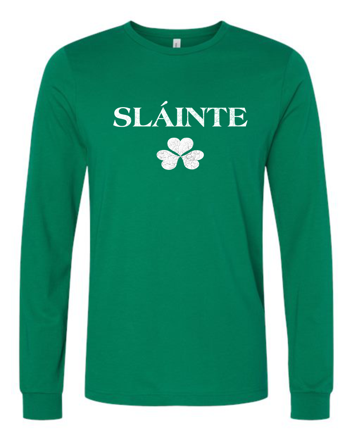 Slainte Shamrock Long Sleeve Tee - 3 colors