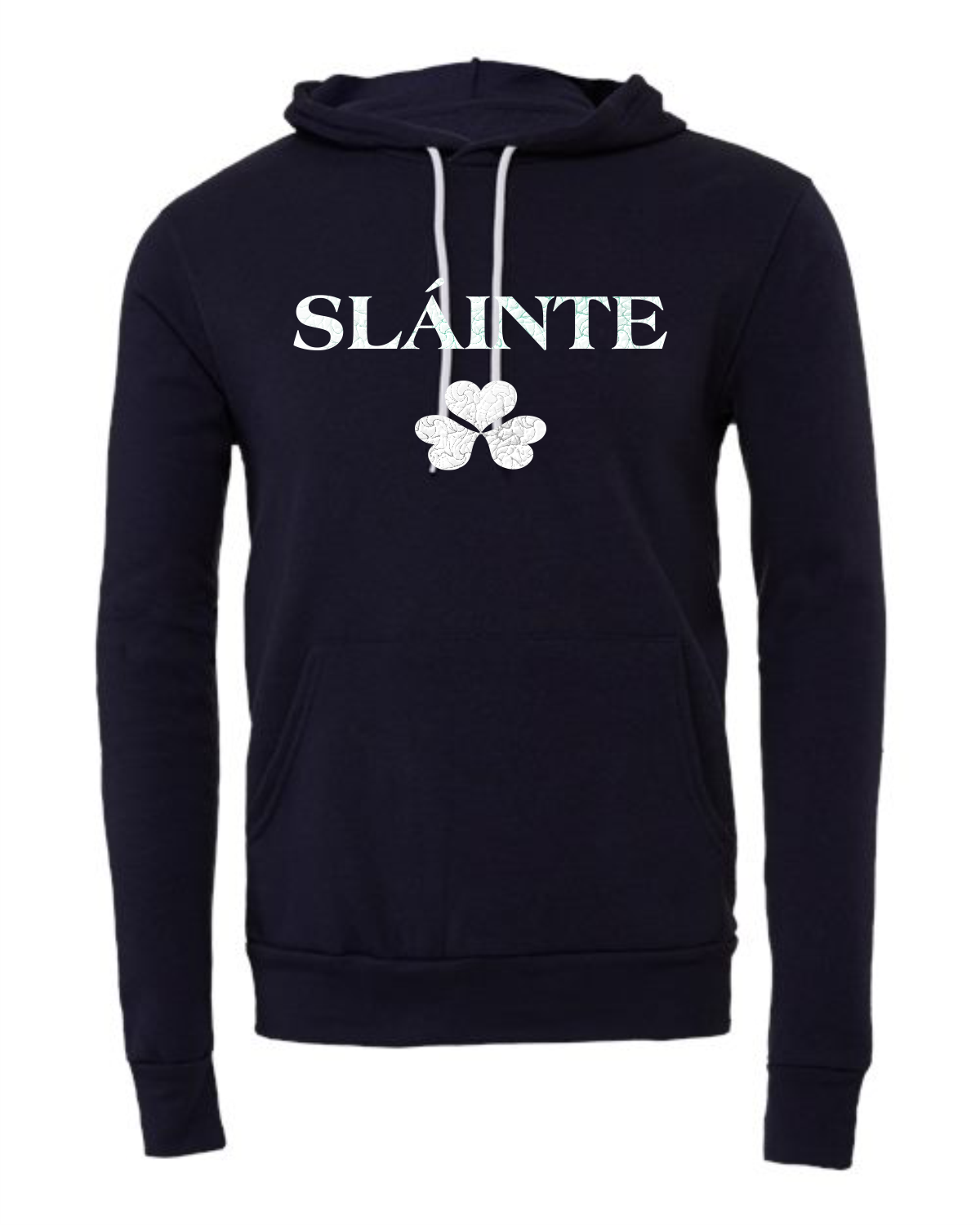 Slainte Shamrock Hooded Sweatshirt - 3 colors - Image 4