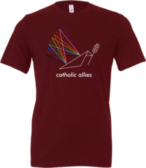 Maroon Bird Logo T-Shirt