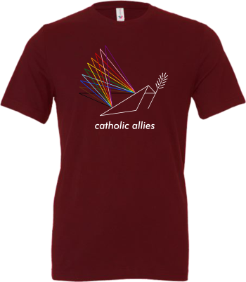 Maroon Bird Logo T-Shirt