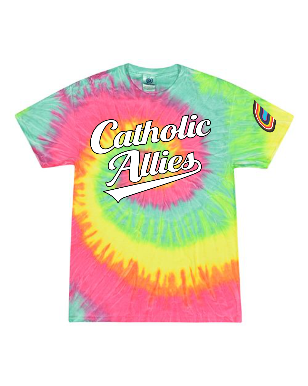 Catholic Allies Tie-Dye Shirt - Youth and Adult