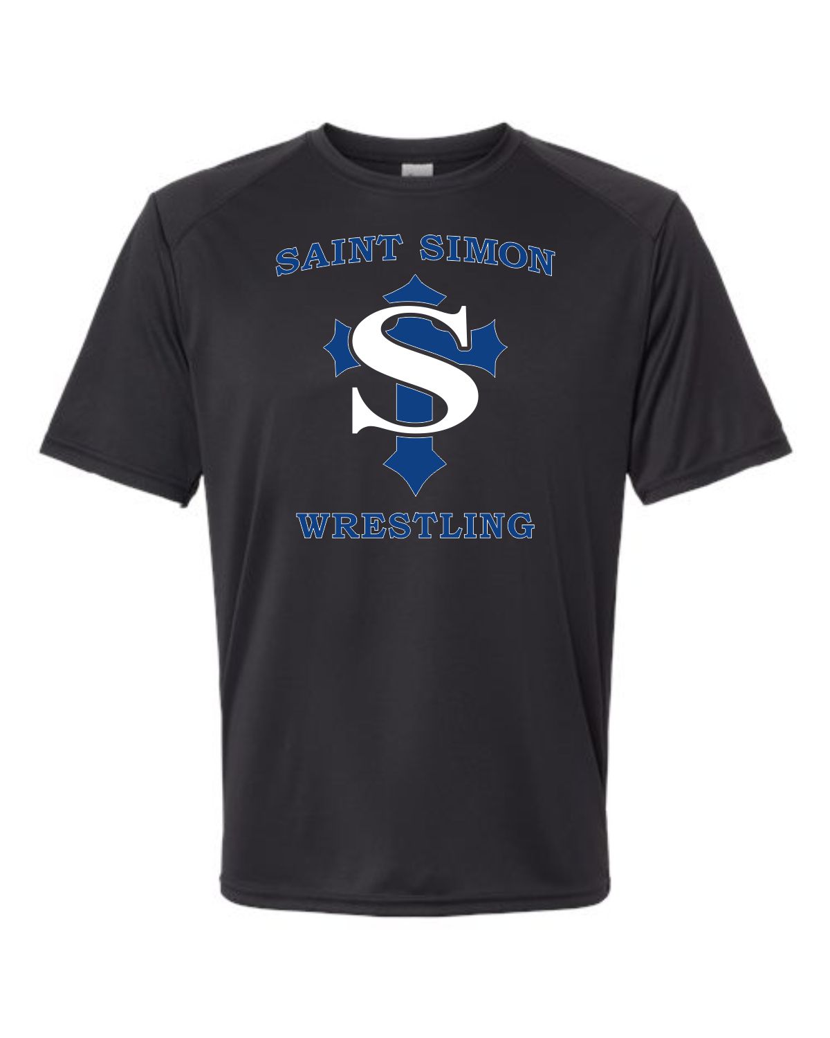 Wrestling Performance T-Shirt - Available in royal, black or gray - Image 3