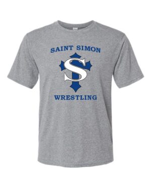 Wrestling Performance T-Shirt - Available in royal, black or gray