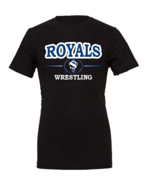"Royals Wrestling" T-Shirt   Available in black or gray