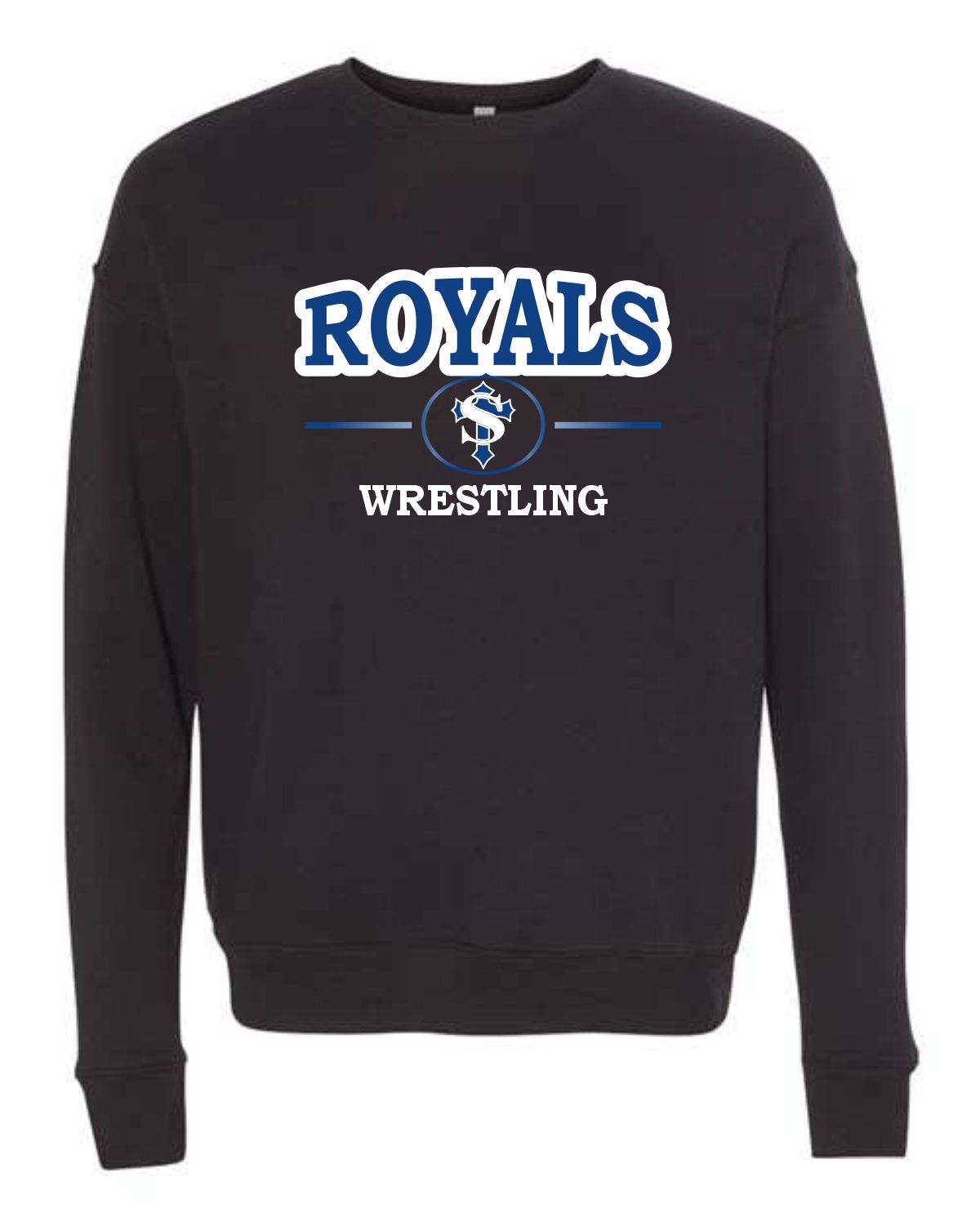 "Royals Wrestling" Crewneck Sweatshirt - Black or gray
