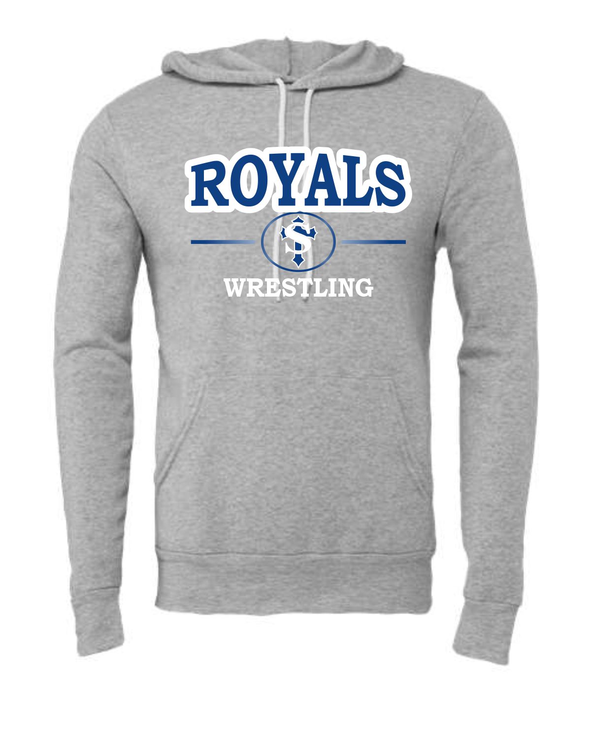 "Royals Wrestling" Hoodie - Available in black or gray - Image 2