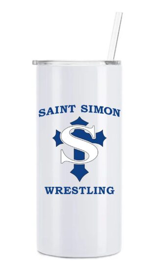 Wrestling Tumber - 20 ounce thick tumbler