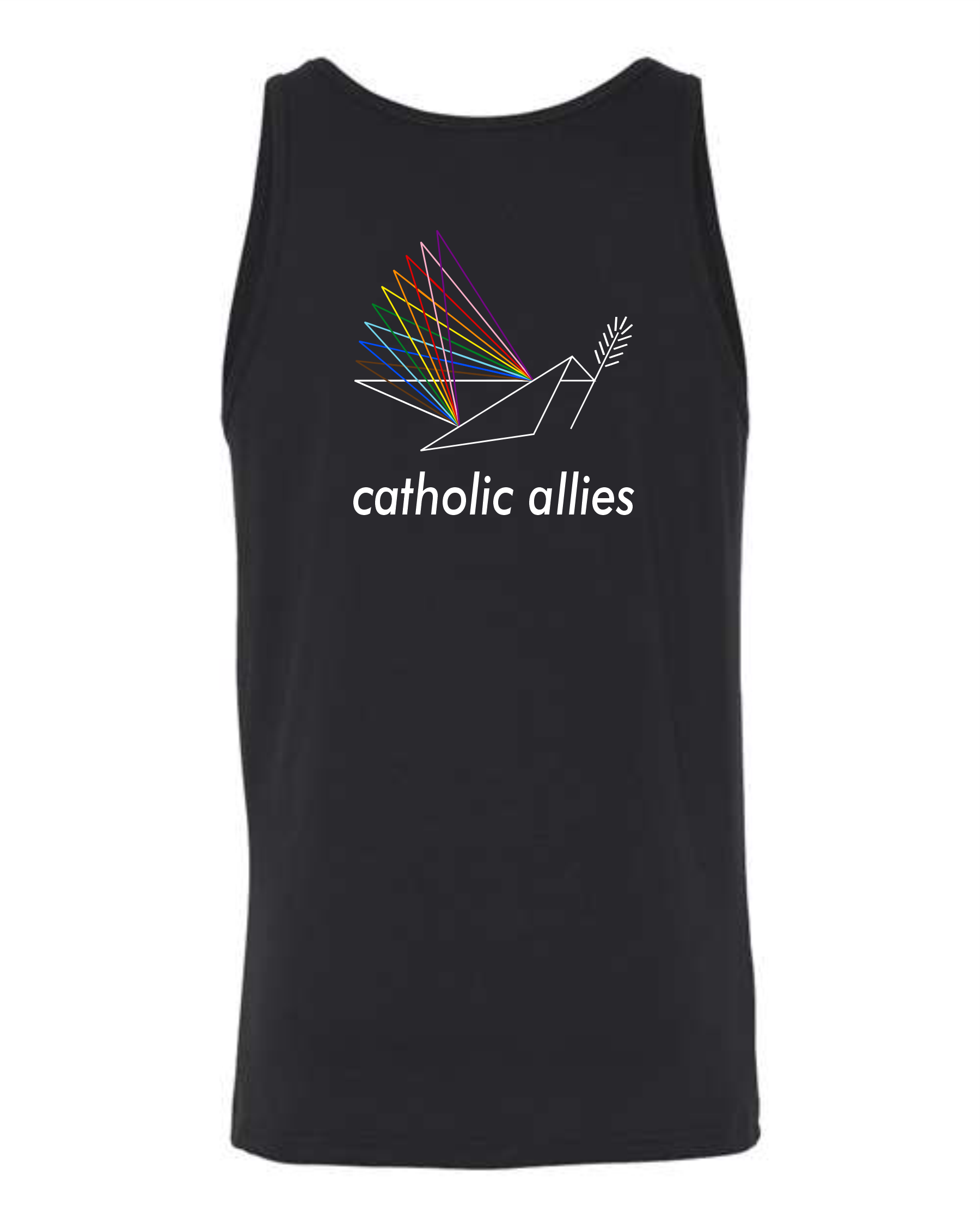 Catholic Allies 2025 Parade Tank Top - Hope - Image 2