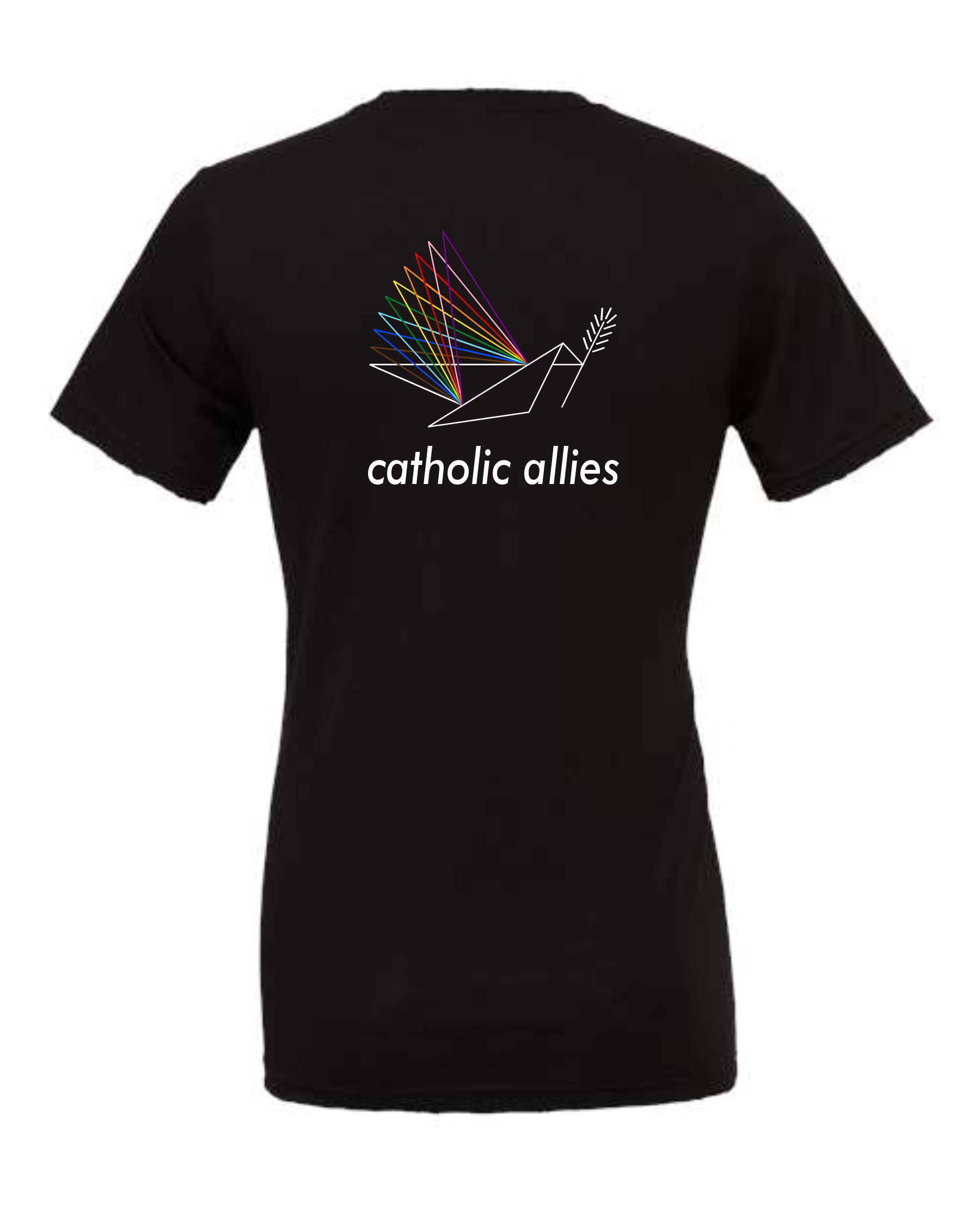 Catholic Allies 2025 Parade Adult T-Shirt - Hope - Image 2